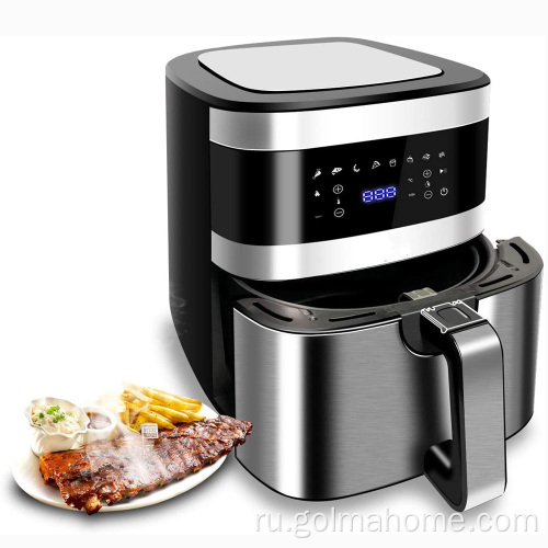 1500W Electric Air Fryer 5.5L Oven Nonstick Basket 360 degree baking Led Touch Screen Panel Deep Fryer Without Oil air fryers